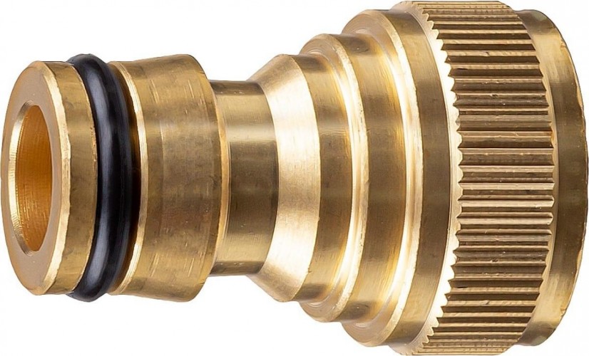 Адаптер 1/2" штуцерный с внутр. резьбой из латуни / GRINDA image 1 Адаптер 1/2" штуцерный с внутр. резьбой из латуни / GRINDA image 1