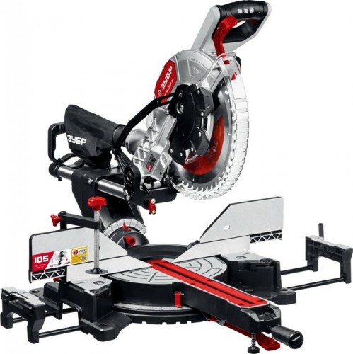 Пила торц. ЗУБР ЗПТ-305-1800-ПЛР (1800Вт, 305мм, плавный пуск) image 1 Пила торц. ЗУБР ЗПТ-305-1800-ПЛР (1800Вт, 305мм, плавный пуск) image 1