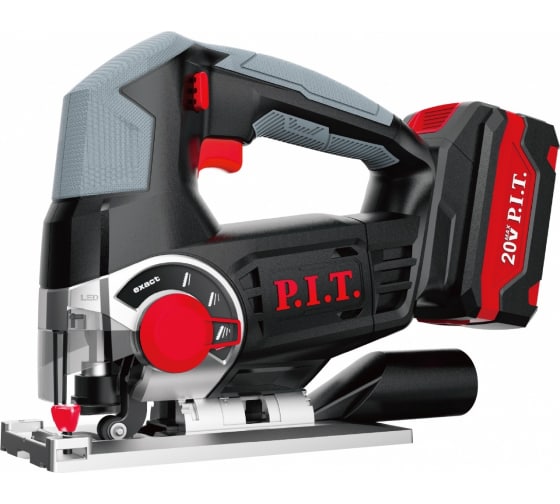 Лобзик аккум. PIT PST20H-80A (20В, пропил 80 мм, 0-2400 об/мин, БЗ) image 1 Лобзик аккум. PIT PST20H-80A (20В, пропил 80 мм, 0-2400 об/мин, БЗ) image 1