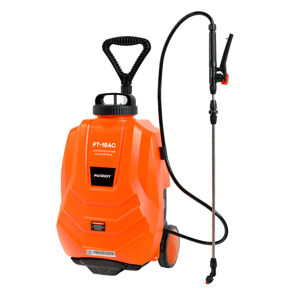 Опрыскиватель аккумуляторный PATRIOT PT-18AC image 1 Опрыскиватель аккумуляторный PATRIOT PT-18AC image 1