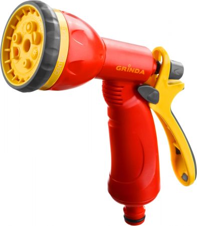 Пистолет-распылитель пластик 6-позицион. /GRINDA/ image 1 Пистолет-распылитель пластик 6-позицион. /GRINDA/ image 1